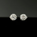 Örhänge silver med zircon